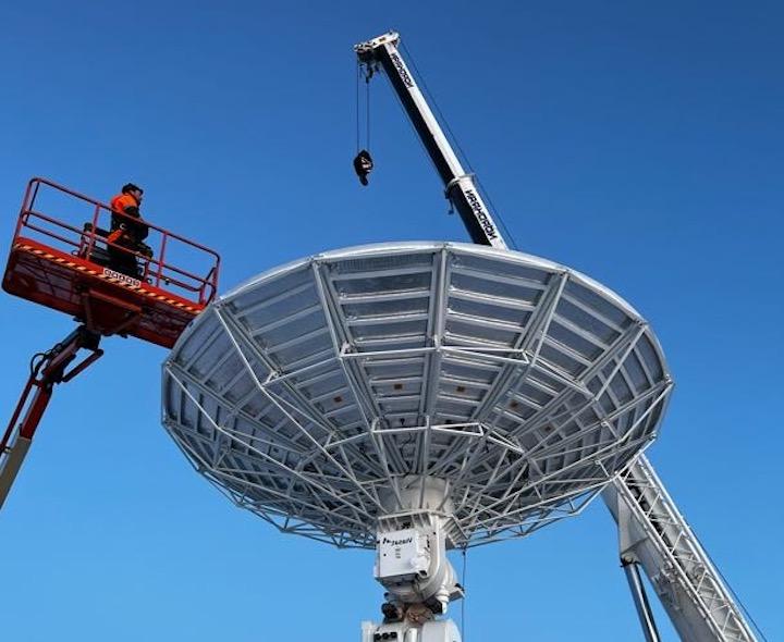 Product image of a ground station located in Pendergrass, Georgia